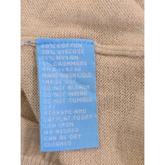 J. McLaughlin Milton Sweater Mens Size XL V Neck Lightweight Cashmere Blend - Picture 7 of 8